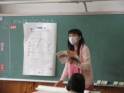 ４年生 算数 折れ線グラフ かぎやっ子日記