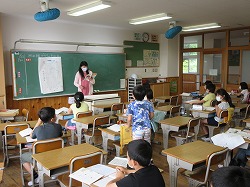 ４年生 算数 折れ線グラフ かぎやっ子日記