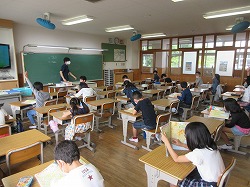 ４年生 算数 折れ線グラフ かぎやっ子日記
