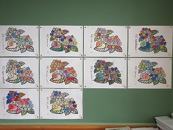 2年生 図工 あじさいとカタツムリ 絵の具の練習 かぎやっ子日記 2年生 図工 あじさいとカタツムリ 絵の具の練習 かぎやっ子日記