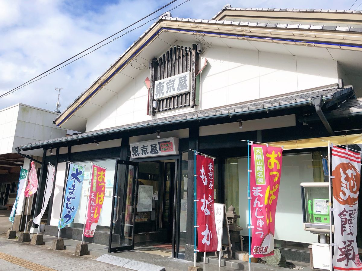 鹿児島グルメブログおっぱい饅頭東京屋菓子店鹿屋市