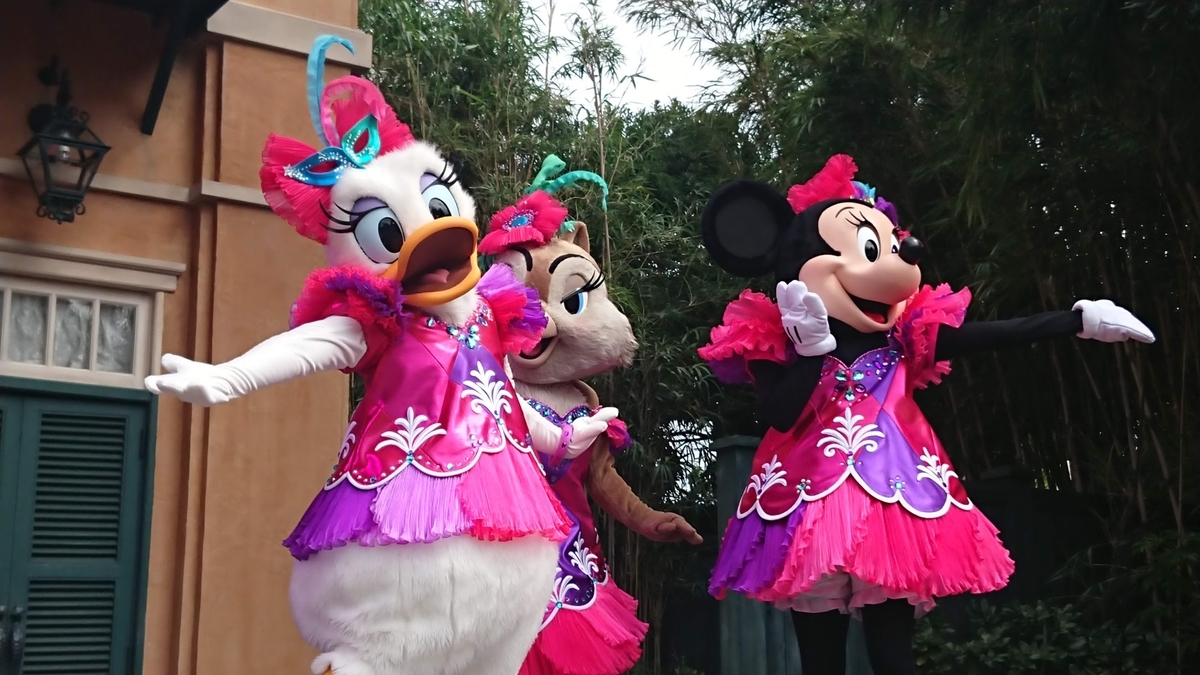 ディズニーハロウィン19 レッツ パーティグラ かもみーるのわふわふタイム