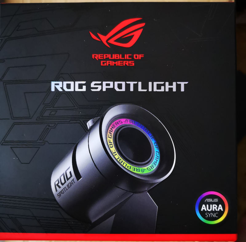 その他 ASUS ROG SPOTLIGHT ASUS ROG Spotlight ROGのロゴマークを投影するAura Sync対応USB