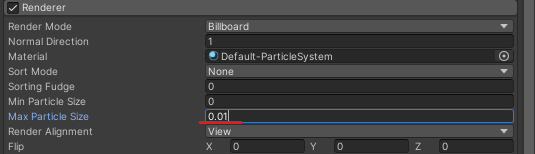 f:id:kaiho099:20201005125325p:plain unityのparticle systemのRendererに関する画像。