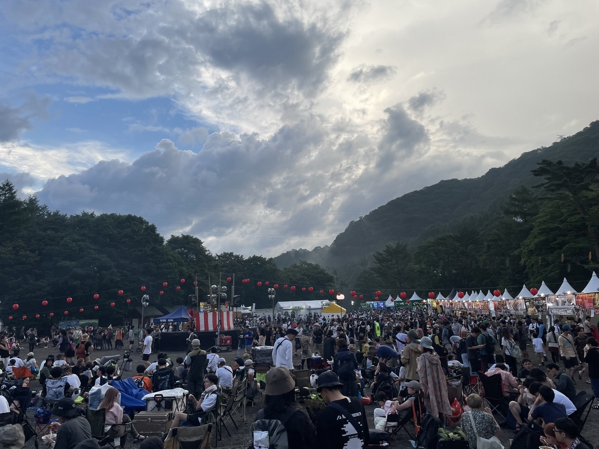 フジロック2022 Day1メモ｜Sheena Kazuki