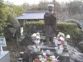新・新潟県の名水・弘法清水の像（新潟市西蒲区竹野町地内）