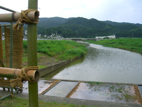 水と土の芸術祭2009－水見台団地・水抜き通り04（西蒲区・栄）