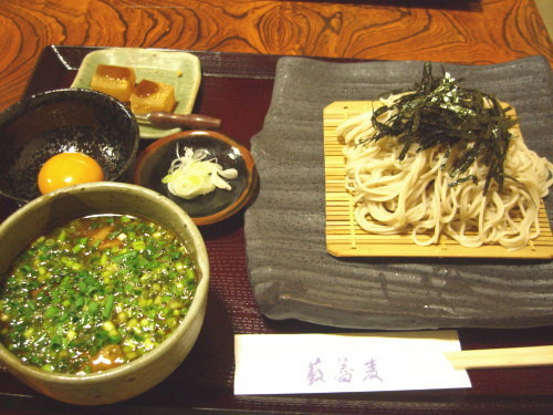 藪蕎麦（新潟市中央区古町通り八番町）の鳥辛そば