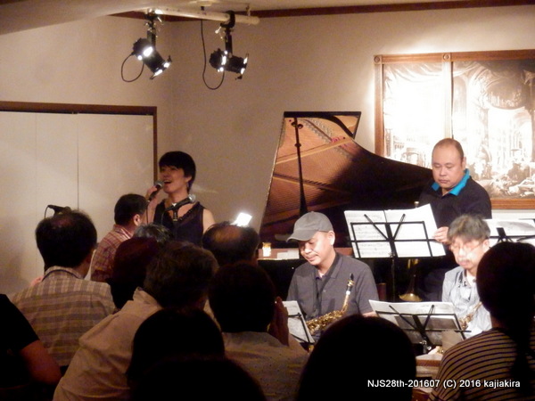 Mario's Jazz Ensamble＠ジョイアミーア-201607