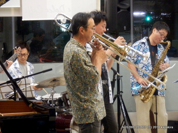 CAN$JAZZ BAND＠新潟国際情報大学新潟中央キャンパス-201607