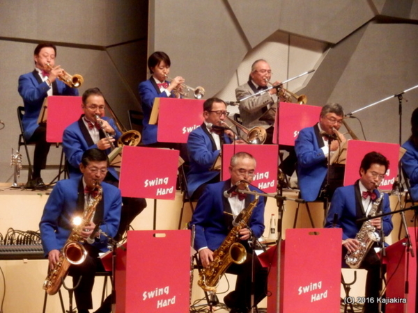 Swing Hard Jazz Orchestra＠新潟市秋葉区文化会館2016(11/3)
