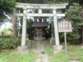 諏訪神社境内「厳島神社（御祭神：市杵島姫命）」