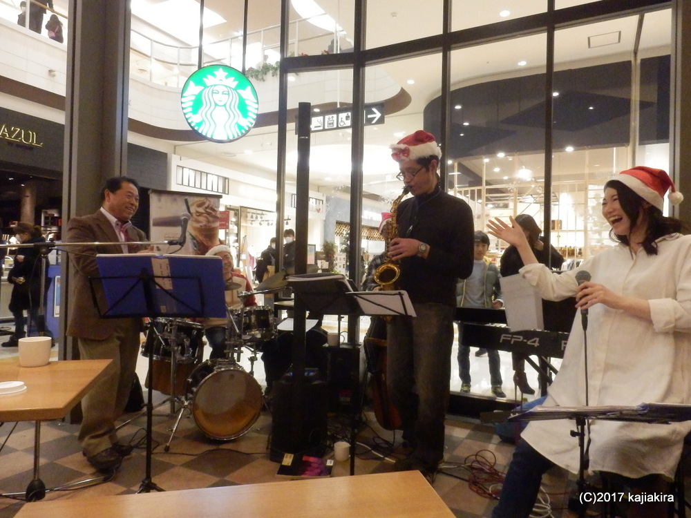 ウエンズ・クリスマスライブ＠スターバックス・イオンモール新潟南店