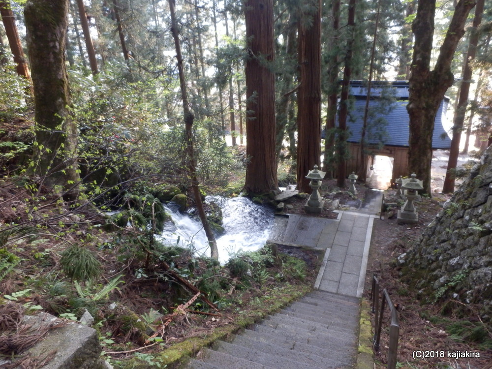 津南町・秋山郷入口・見玉不動尊