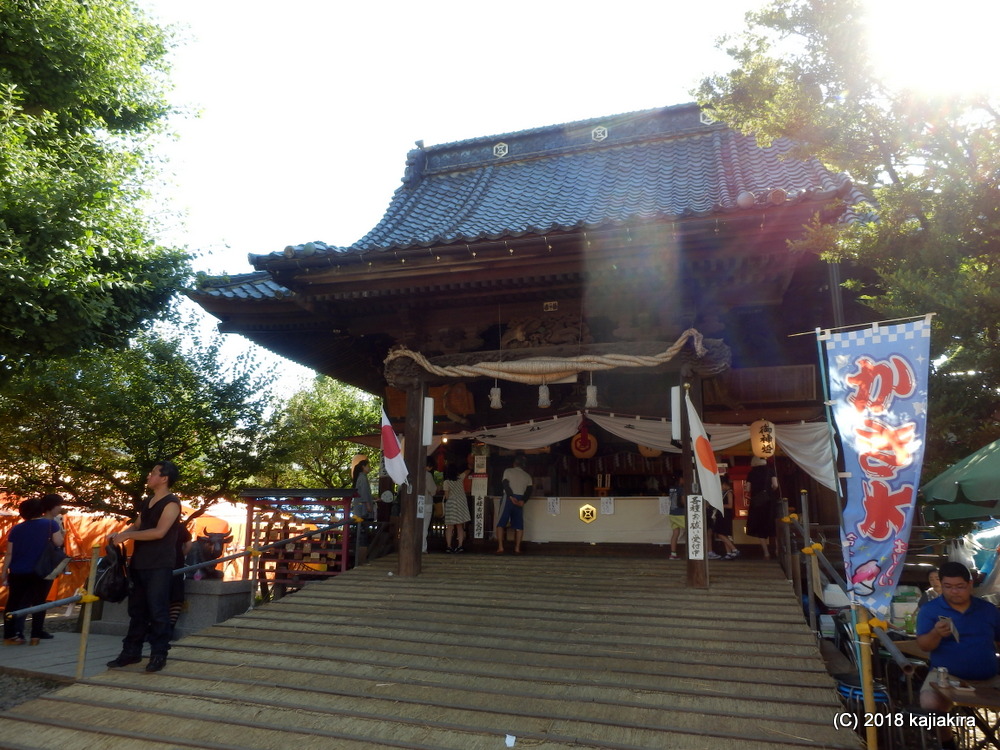 蒲原神社（新潟市中央区長嶺町3）で行われる「蒲原まつり」