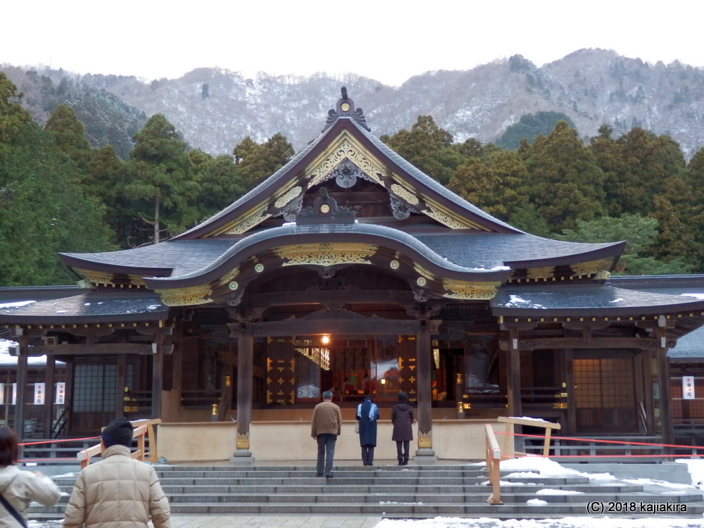 慌しい2018年末に、越後一宮「彌彦神社」へ参拝