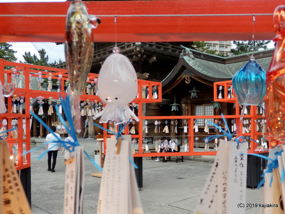 風鈴が涼を呼ぶ、新潟総鎮守・白山神社「開運七夕まつり」2019