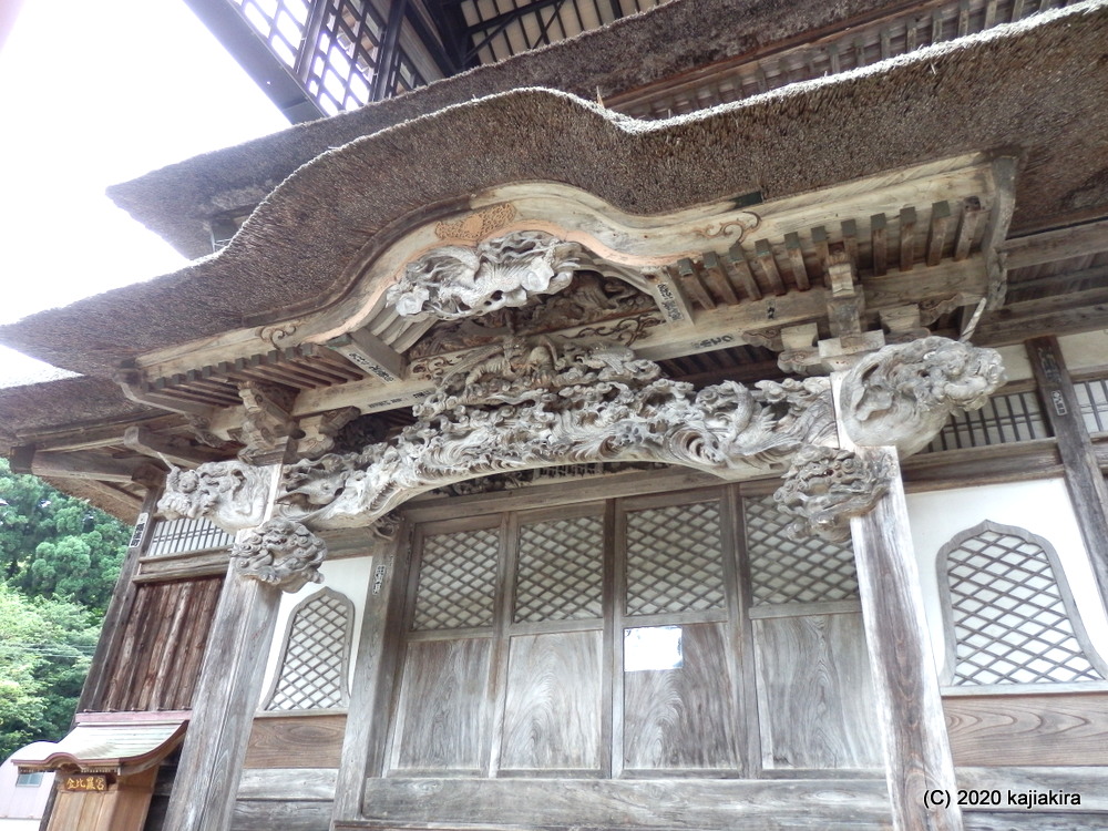 魚沼地区・神社仏閣探訪（３）石川雲蝶の彫刻群が残る「西福寺開山堂」