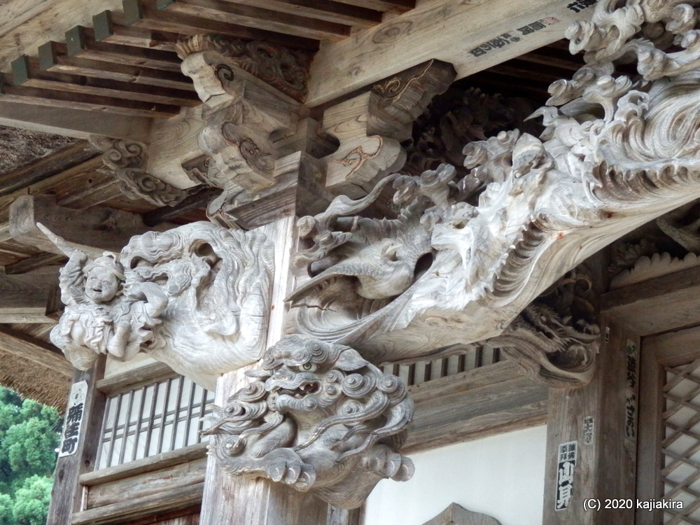 魚沼地区・神社仏閣探訪（３）石川雲蝶の彫刻群が残る「西福寺開山堂」