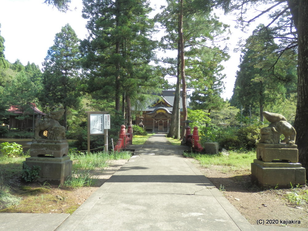 五泉市内神社巡り・2020秋「五泉八幡宮」から「日枝神社」まで