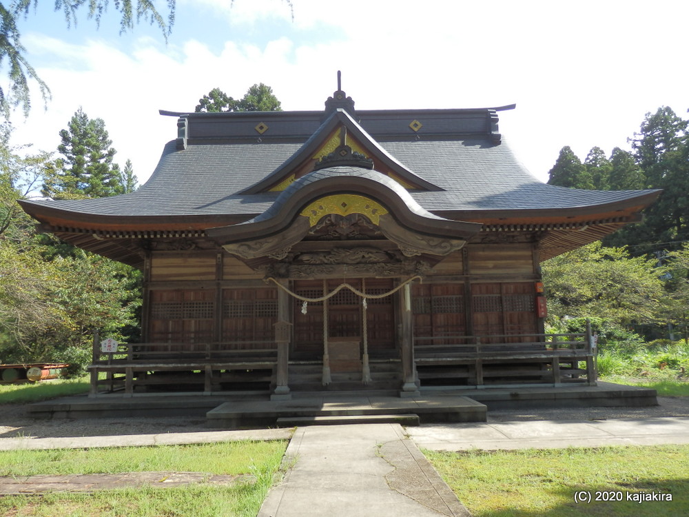 五泉市内神社巡り・2020秋「五泉八幡宮」から「日枝神社」まで