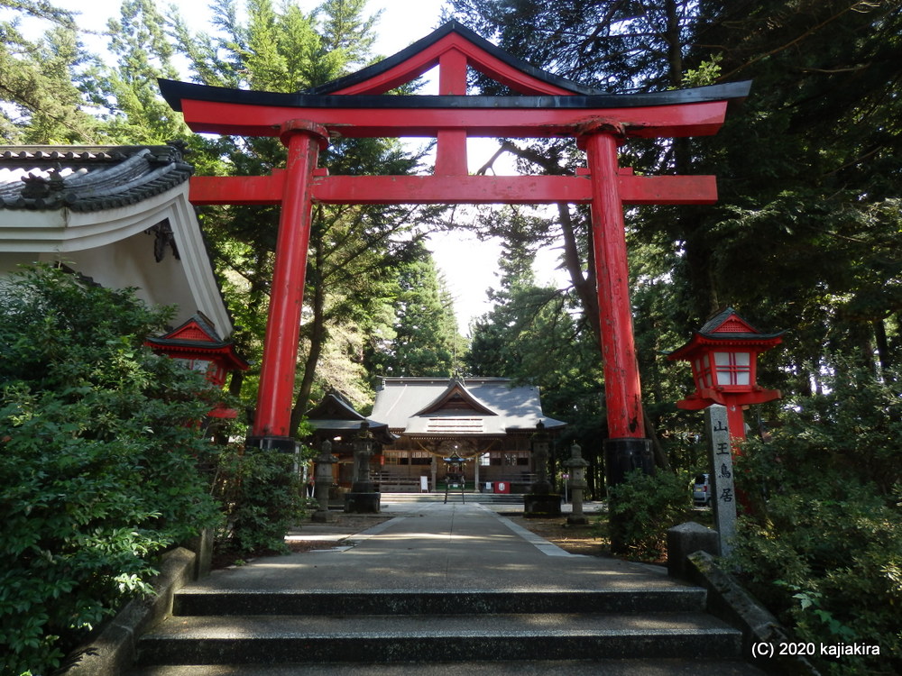 五泉市内神社巡り・2020秋「五泉八幡宮」から「日枝神社」まで