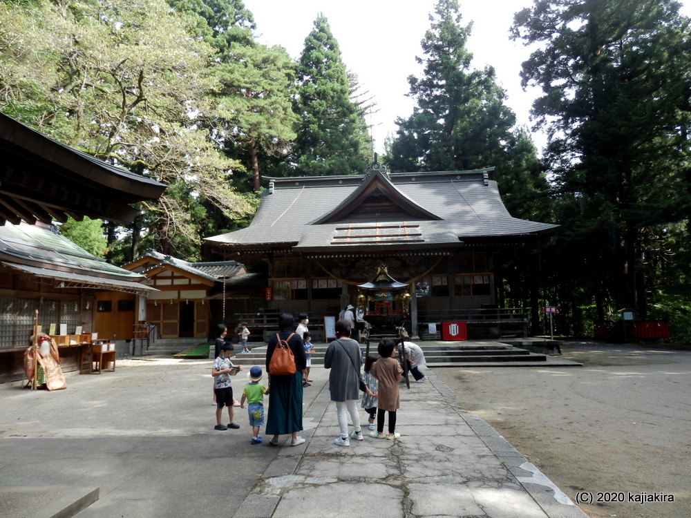 五泉市内神社巡り・2020秋「五泉八幡宮」から「日枝神社」まで