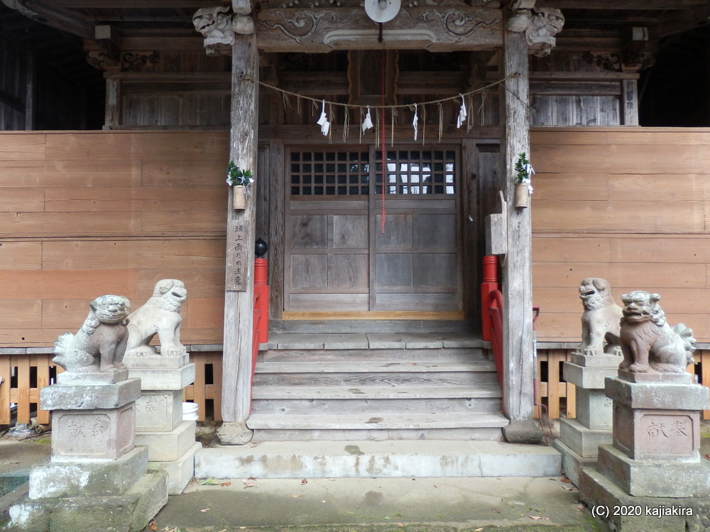 長岡市栃尾地区・上塩の巣守神社と「弘法大師のお授け塩の井（上塩の弘法の塩の井）」