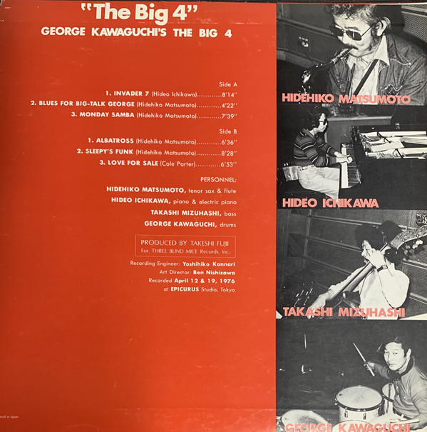 The Big 4 - George Kawaguchi's The Big 4 (Three Blind Mice)1976