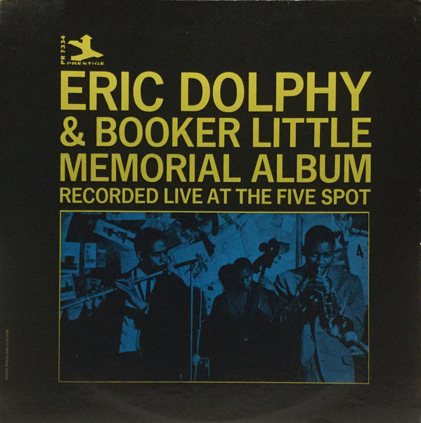 「Eric Dolphy And Booker Little -  Memorial Album (Prestige) 1961」双頭バンドのライブ第３弾