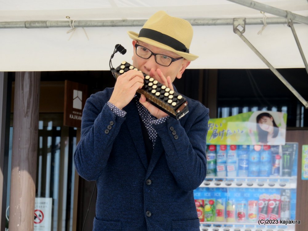 「道の駅　加治川」１周年祭と音楽コンサート