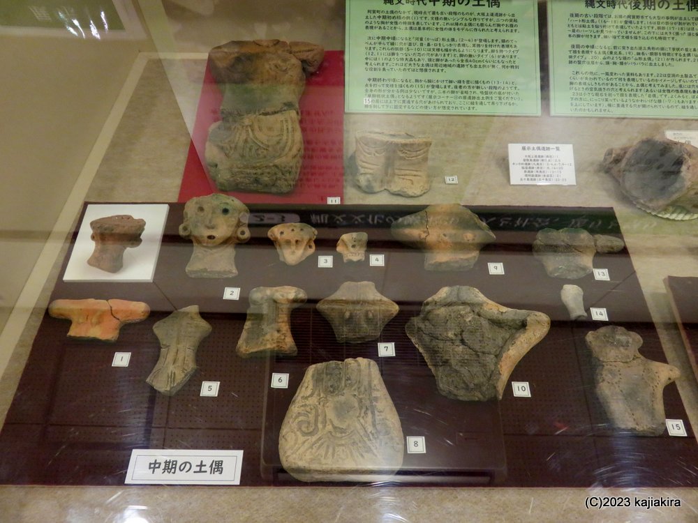 「阿賀町郷土資料館」で土偶、縄文土器を至近で堪能