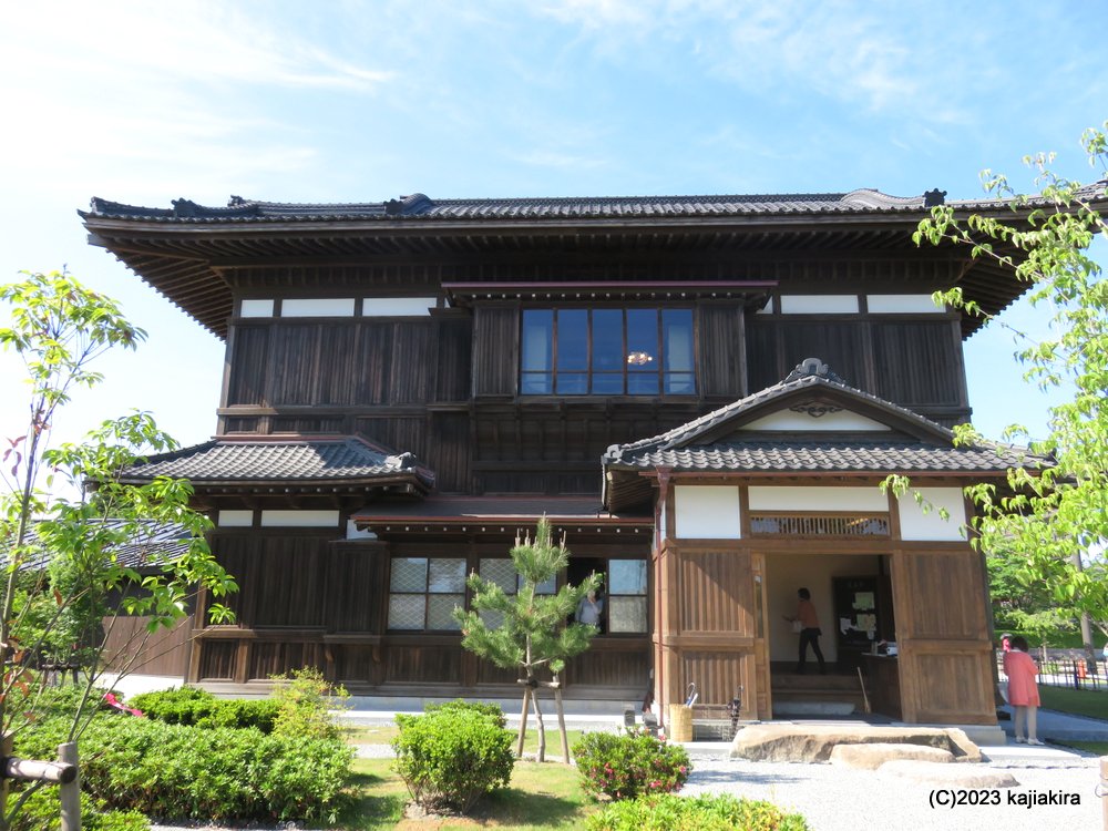 新発田市出身の大実業家・大倉喜八郎の別邸「蔵春閣」（新発田市諏訪町1丁目）