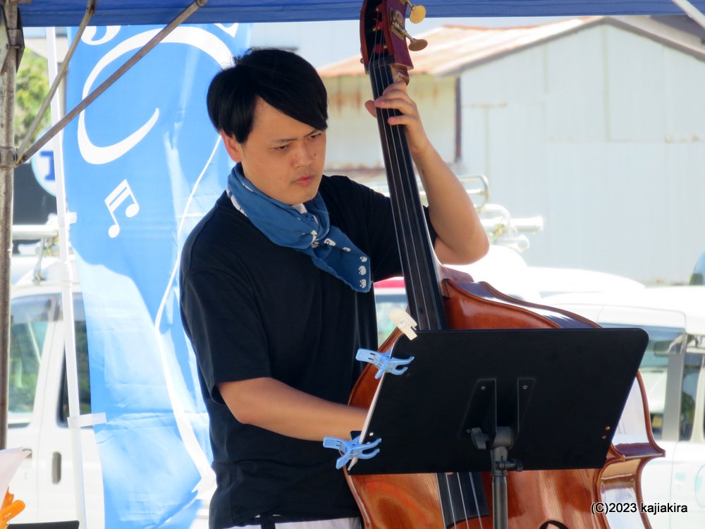 萩野元trio「出雲崎ストリートジャズ2023」