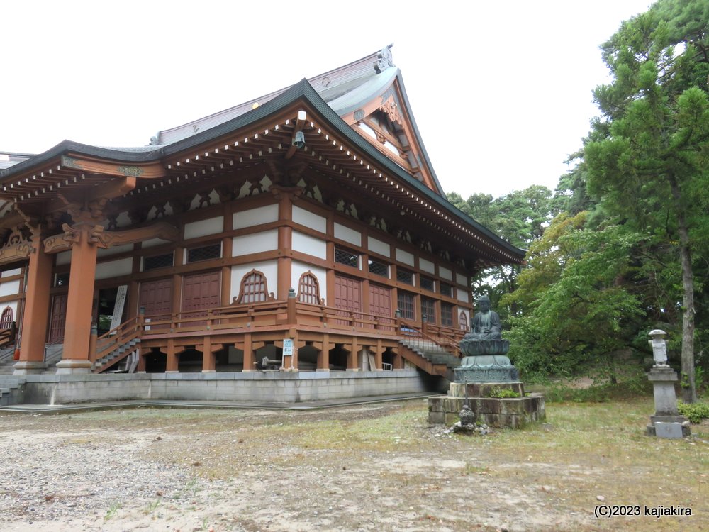 胎内市の古刹「乙宝寺」