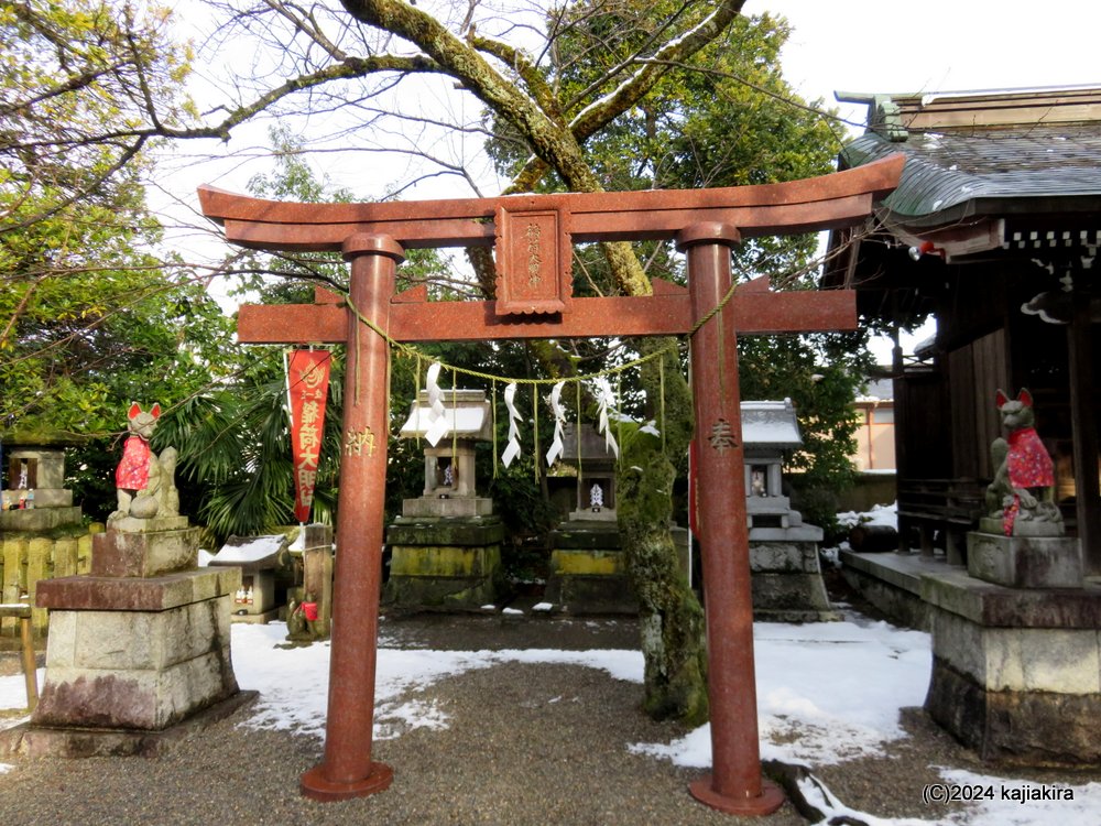 平日の早朝、五泉市内散策(五泉八幡宮、栄軒ベーカリー)