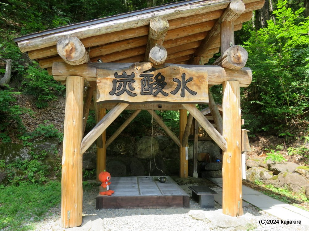 大塩天然炭酸場（福島県大沼郡金山町）をようやく訪問