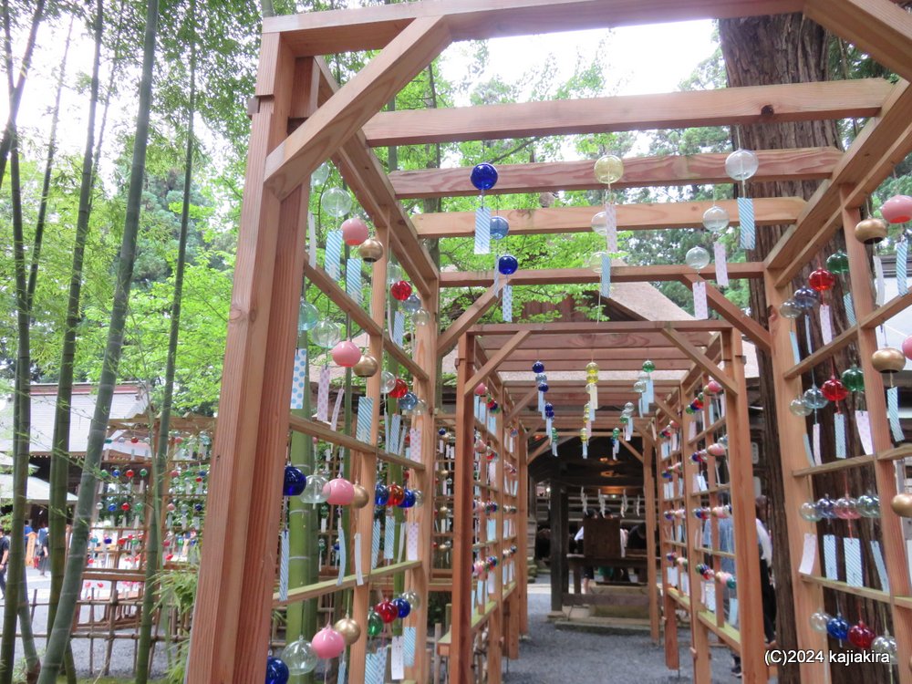 「夏越の大祓の日」に南陽市・熊野大社へ参拝