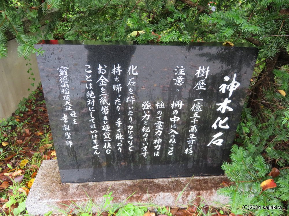 宝徳山稲荷大社（長岡市飯塚）の奥宮を参拝