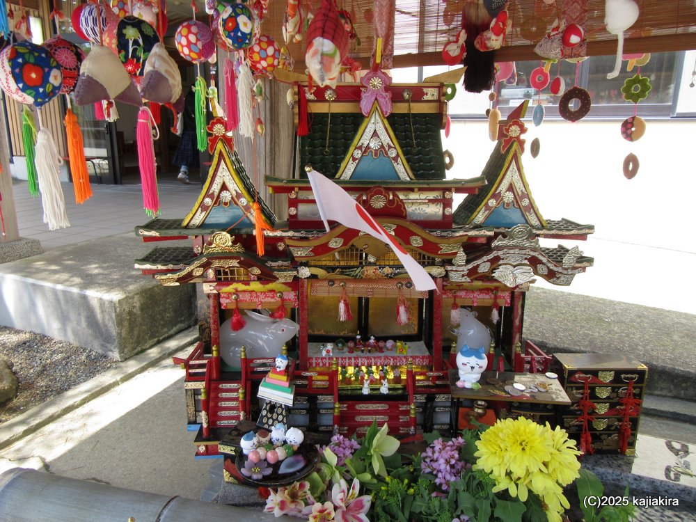 五泉市チューリップまつりと「五泉八幡宮」参拝 2025(4/17)