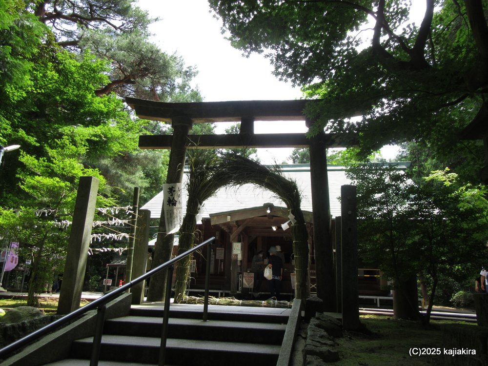 旦飯野神社で「大祓」