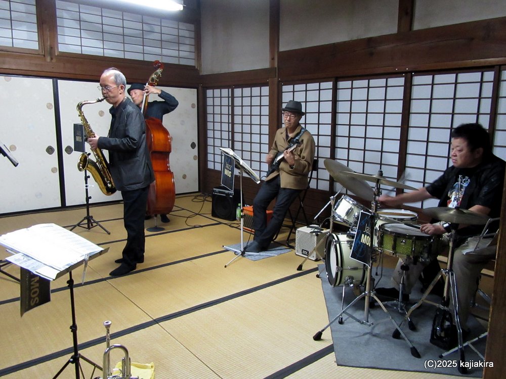 Jazz MOS＠「むらかみ宵の竹灯籠まつり」2025