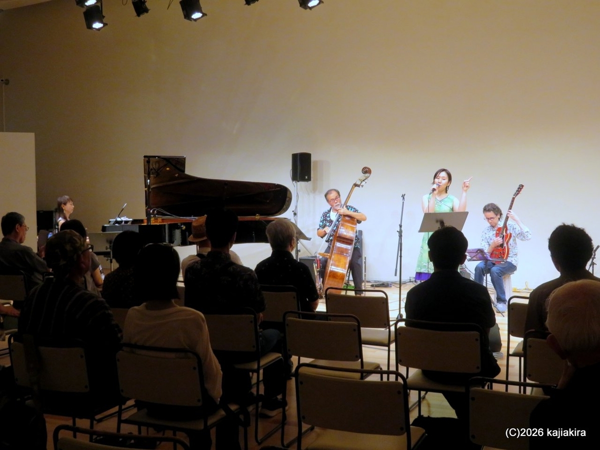 奥吉聡子 & Niigata Friends＠りゅーとぴあ スタジオA（一番堀通町3）第48回新潟ジャズストリート