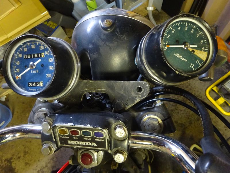 当時物新品未使用CB500純正タコメーター(CB400CB750) 当時物新品未使用CB500純正タコメーター(CB400CB750) 【公式通販】