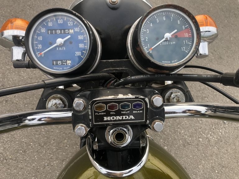 CBだって、なにがなんでも速度警告灯 素人ガレージ 速度警告灯 HONDA