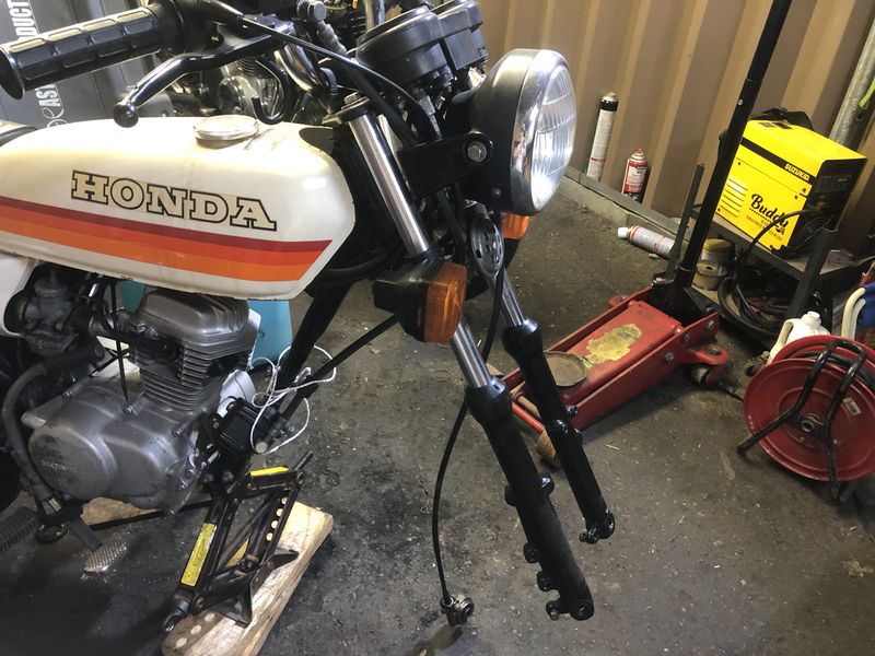 CB50Sのフロントフォークオーバーホール その1 - スバル360 レストア CB50Sのフロントフォークオーバーホール その1 - スバル360 レストア