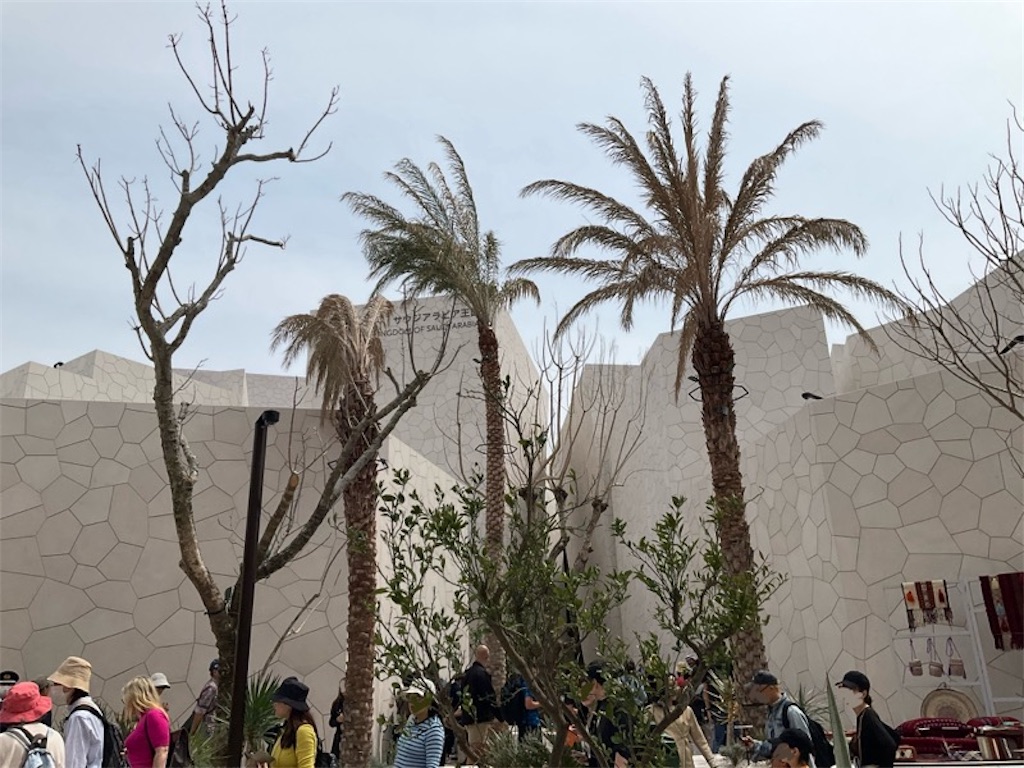 大阪・関西万博サウジアラビア館の外観