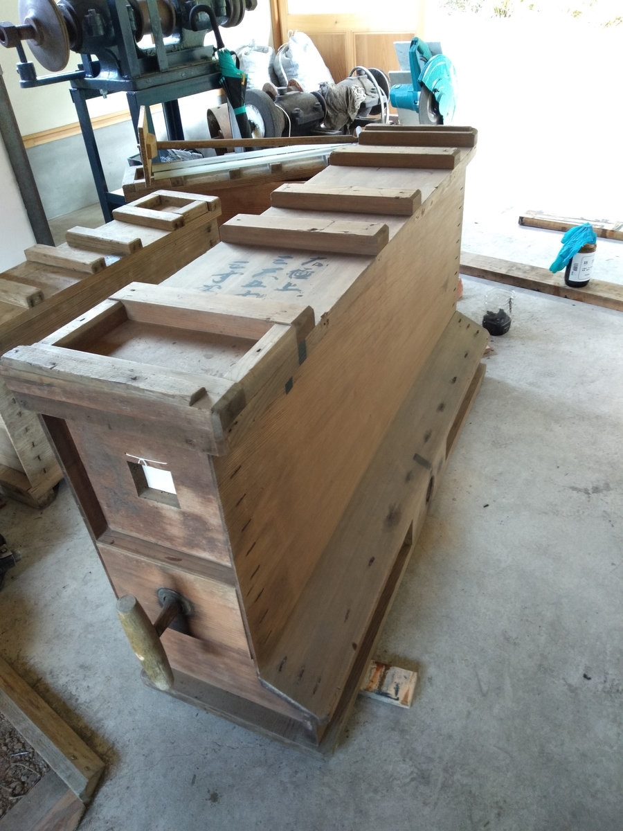 お直し完了！鍛冶屋の鞴（フイゴ） - 勝秀鍛冶屋見習いと、その嫁