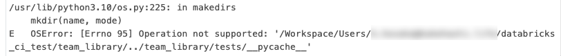 pycacheエラー