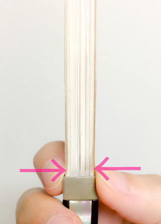 松脂のつけ方３ 東京･中野･練馬･江古田・ヴァイオリン･ヴィオラ・音楽教室